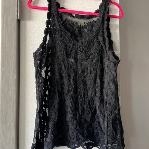 COPY - Aritzia Intricate Lace Top - Picture 3 of 3